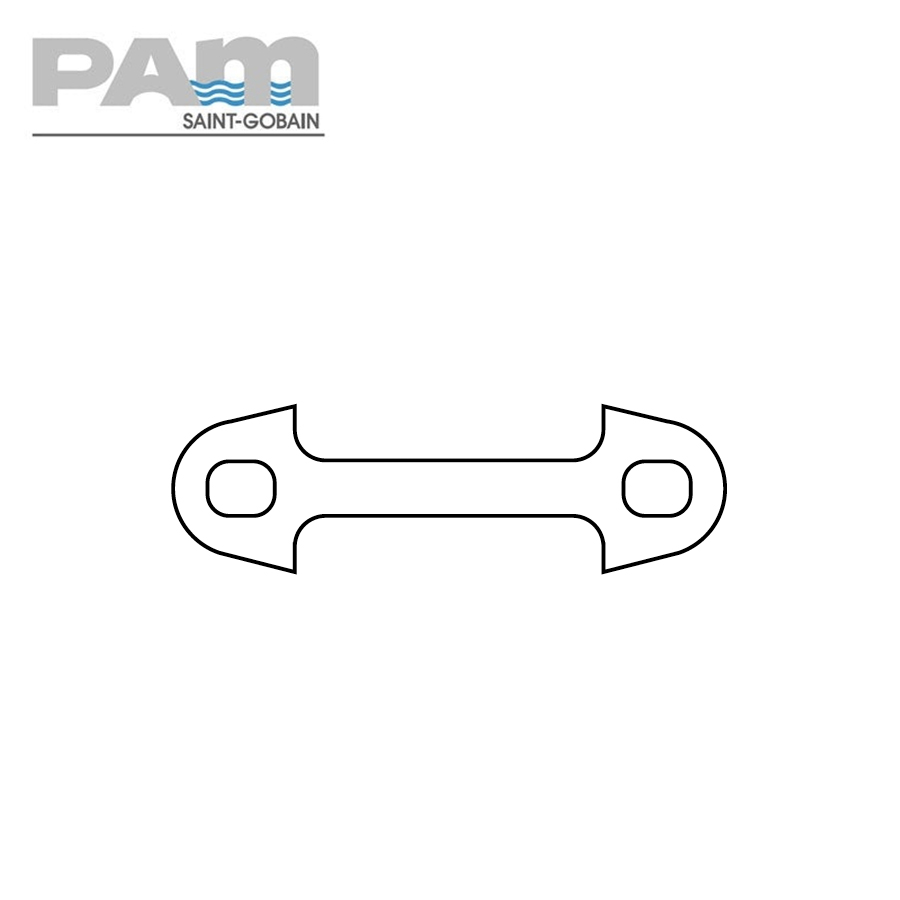 Timesaver Cast Iron Soil Pipe Wall Spacer Plate - 50mm