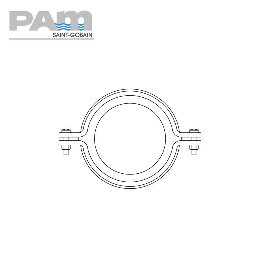 Timesaver Cast Iron Soil Pipe Standard Coupling - 150mm