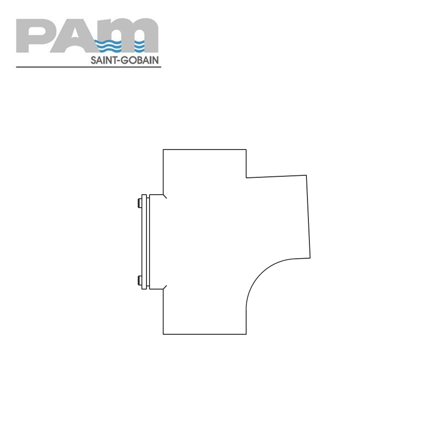 Timesaver Soil Pipe 87.5 Degree Branch with Rear Access - 50mm x 50mm
