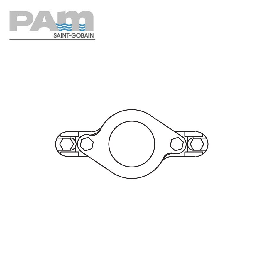 Timesaver Cast Iron Soil Pipe Strap On Boss - 100mm