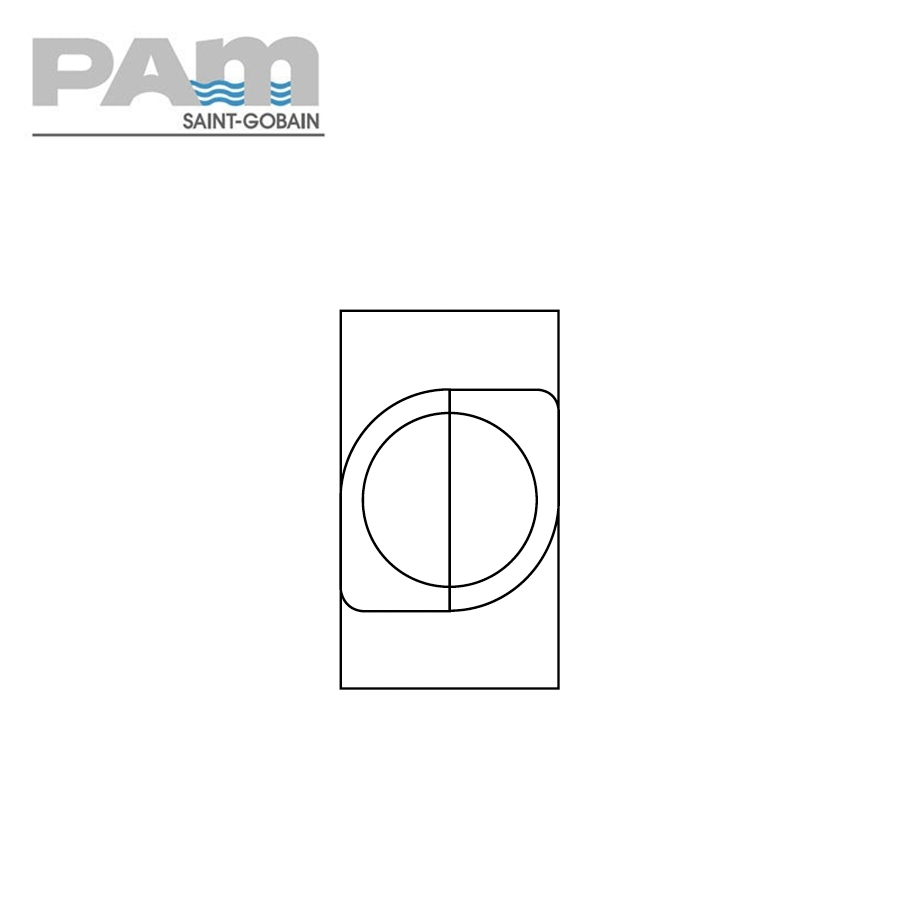 Timesaver Soil Pipe Access Pipe with Round Door - 100mm