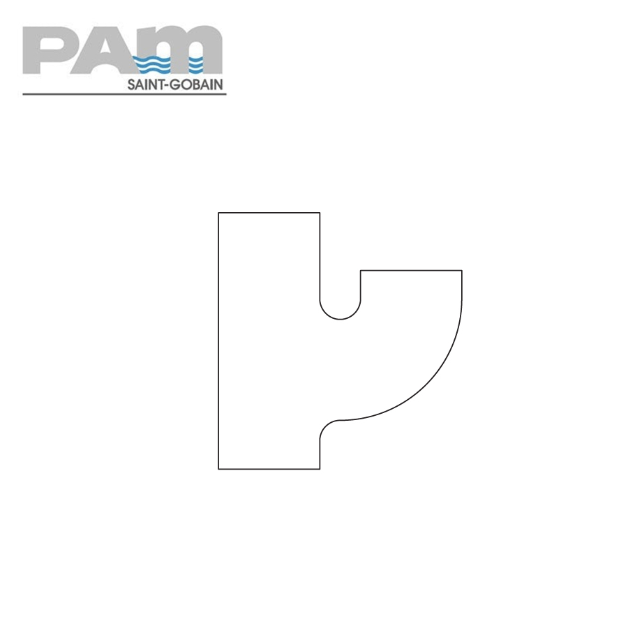 Timesaver Soil Pipe Parallel Branch - 100mm x 100mm