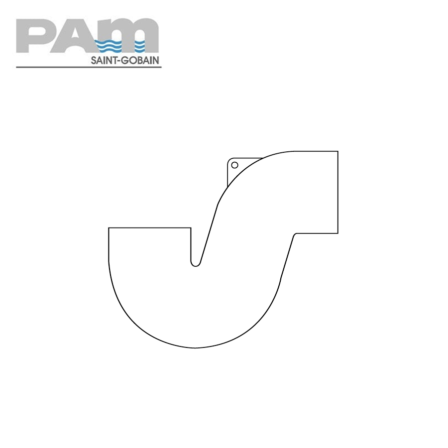 Timesaver Soil Pipe P Trap - 100mm