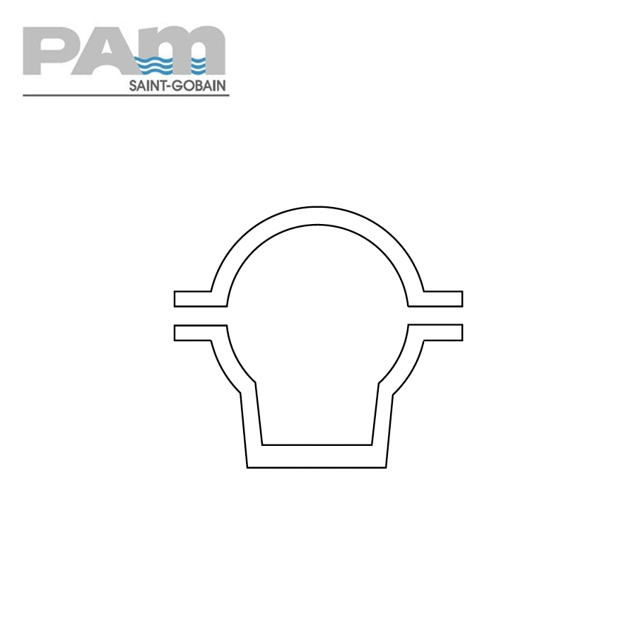 Timesaver Cast Iron Soil Pipe Wall Fixing Bracket - 150mm