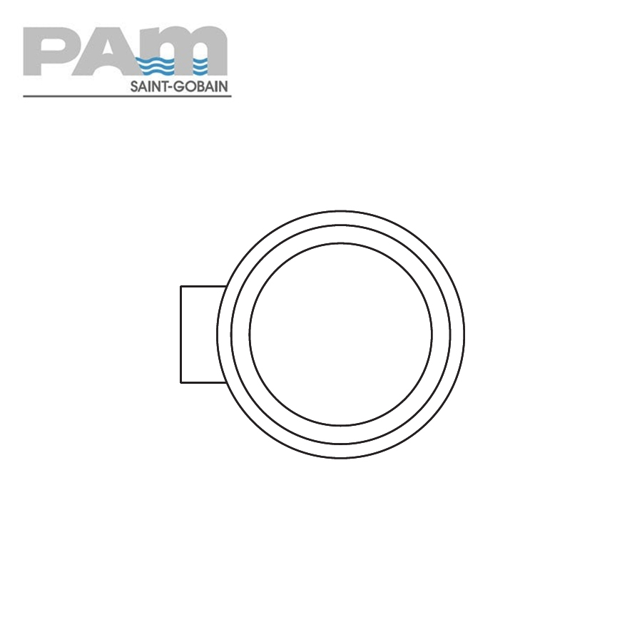 Timesaver Cast Iron Drain Pipe Raising Piece with 100mm Inlet - 225mm