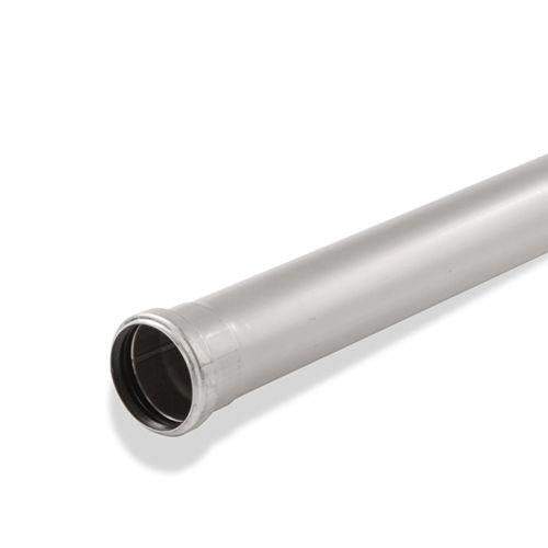 Aco Silver 304 Grade Stainless Steel Double Socketed Pipe Epdm Seal - 200Mm X 1000Mm