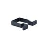 Brett Martin Plastic Guttering Square Downpipe Bracket Anthracite Grey - 65mm