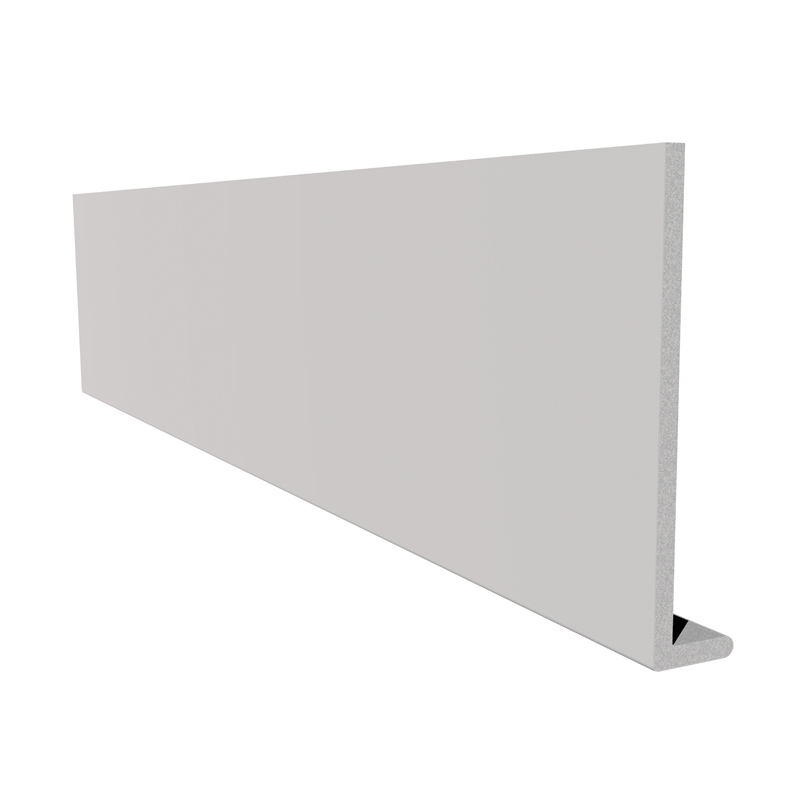 uPVC 400mm Fascia Board (10mm Cappit Square Edged) 2.5m - White