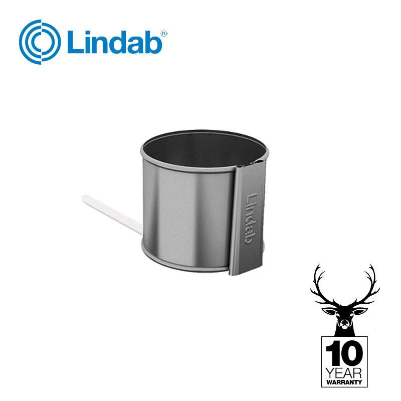 Lindab Galvanised Steel Downpipe Bracket Spike Holder 75Mm - Magestic