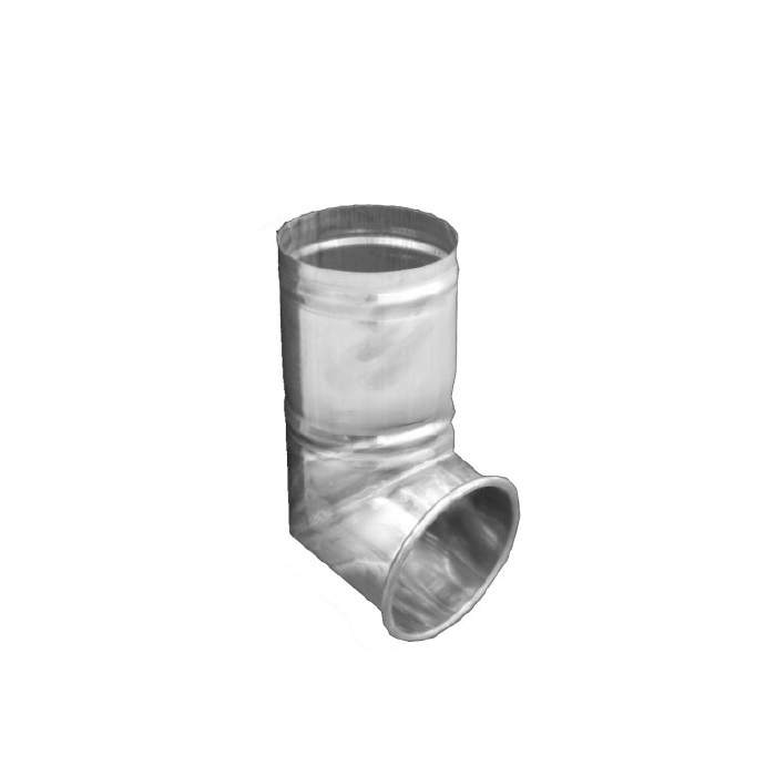 Metal Gutta Silver Stainless Steel Round 80Mm Downpipe Shoe