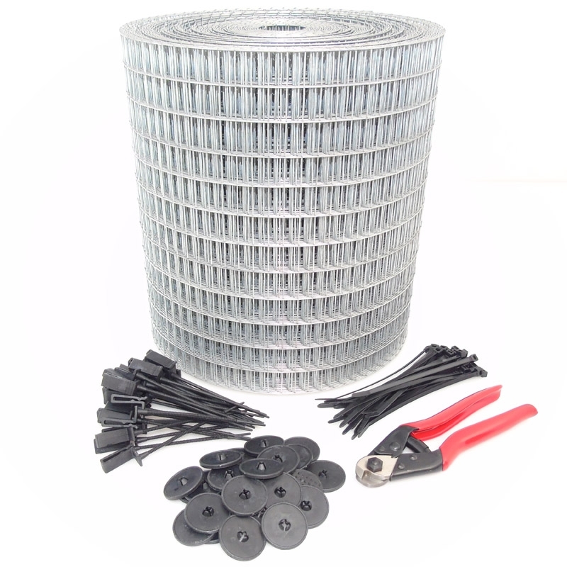 Solar Panel Bird Mesh Exclusion Kit in Stainless Steel - 30m