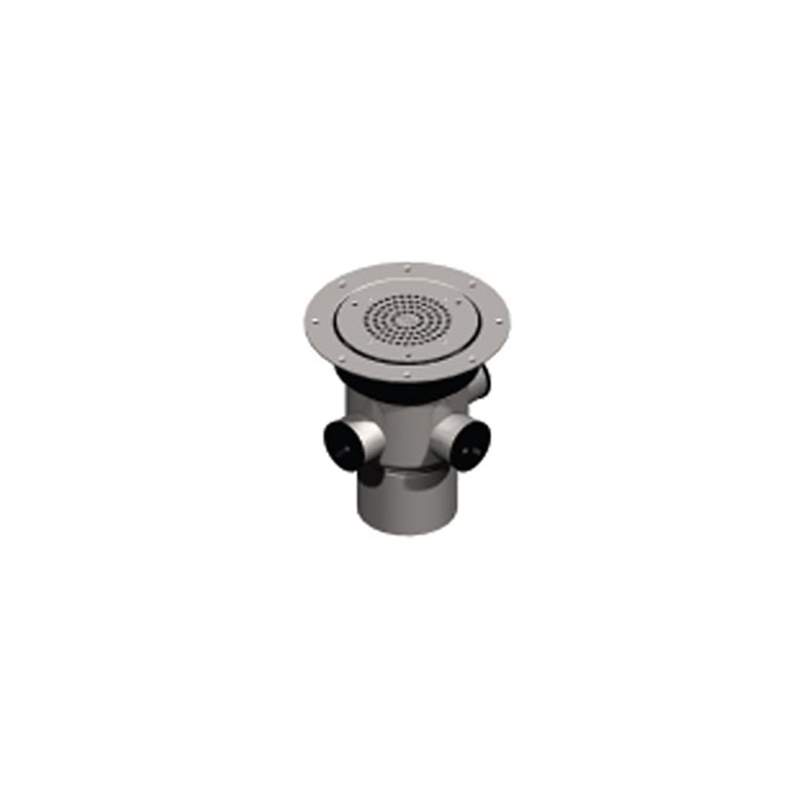 Aco Gully Eg150 Stainless Steel 304 Telescopic Vertical With 3 Inlets - Circular