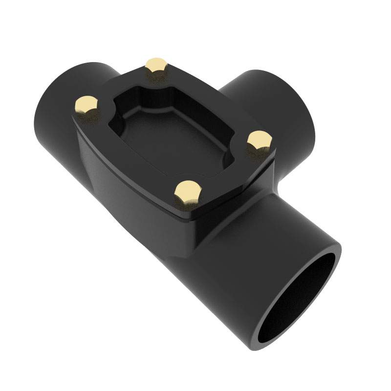 Pam Building Products Pam Building Cast Iron Drain Pipe 45 Degree Branch With Right Hand Access - 225Mm X 150Mm