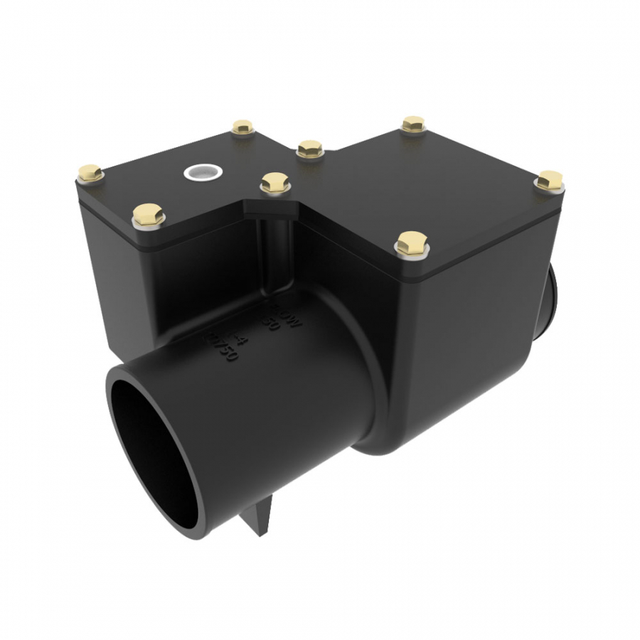 Timesaver Cast Iron Drain Pipe Anti-Flood Trunk Valve - 150mm