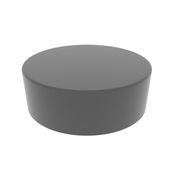 Timesaver Cast Iron Drain Pipe Plain Blank Cap - 100mm
