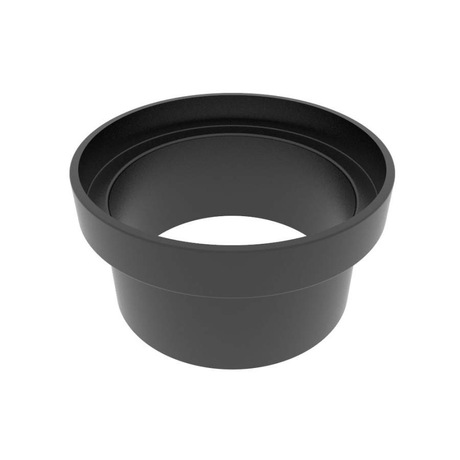Pam Building Products Black Pam Building Cast Iron Drain Pipe Raising Piece - 150Mm X 305Mm