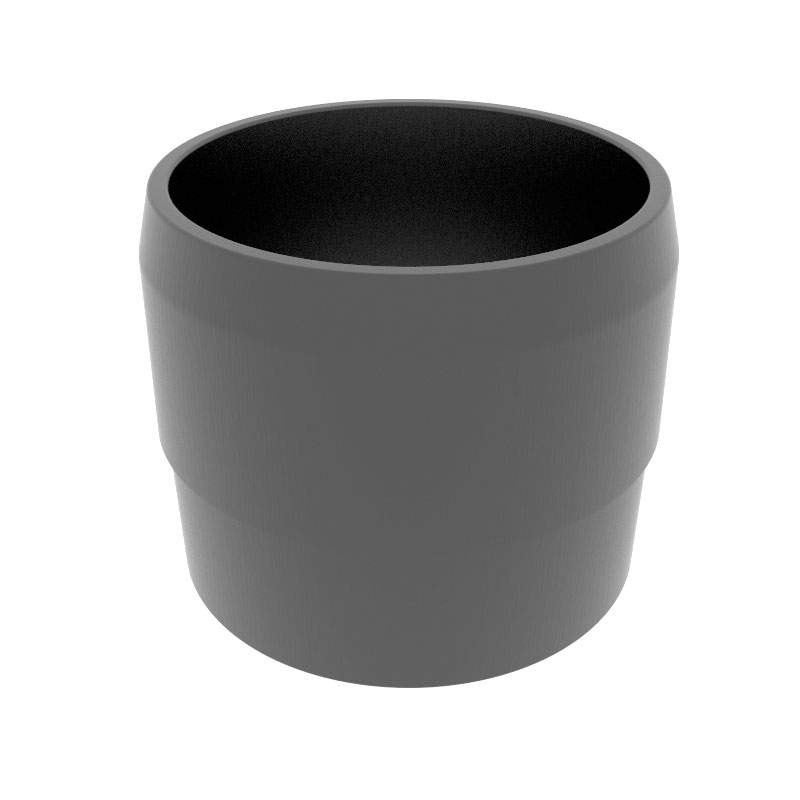 Pam Building Products Black Pam Building Cast Iron Drain Pipe Transitional Pipe Adaptor - 150Mm
