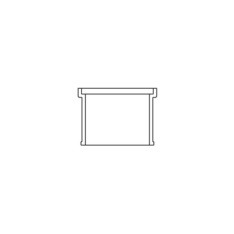 Pam Building Products Black Pam Building Cast Iron Drain Pipe Raising Piece - 150Mm X 100Mm