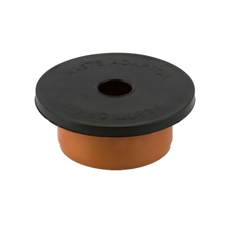 Product image for Brett Martin Universal Underground Drain Pipe Adaptor - 110mm