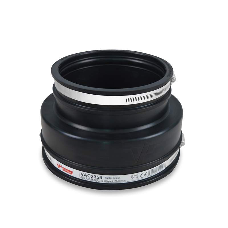 Vipseal Rubber Flexible Drainage Adaptor Coupling 235Mm To 170Mm Epdm