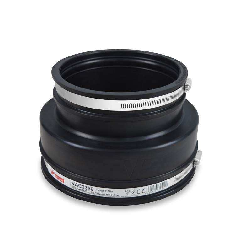 Vipseal Rubber Flexible Drainage Adaptor Coupling 235Mm To 190Mm Epdm