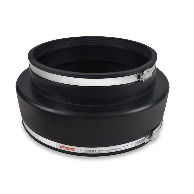 Vipseal Rubber Flexible Drainage Adaptor Coupling 360Mm To 265Mm Epdm
