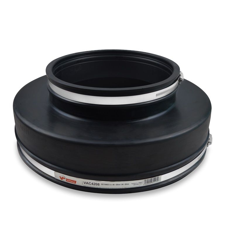 VIPSeal Rubber Flexible Drainage Adaptor Coupling 420mm to 240mm
