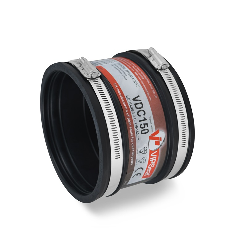 VIPSeal Rubber Flexible Drain Coupling 125150mm Drainage Superstore®