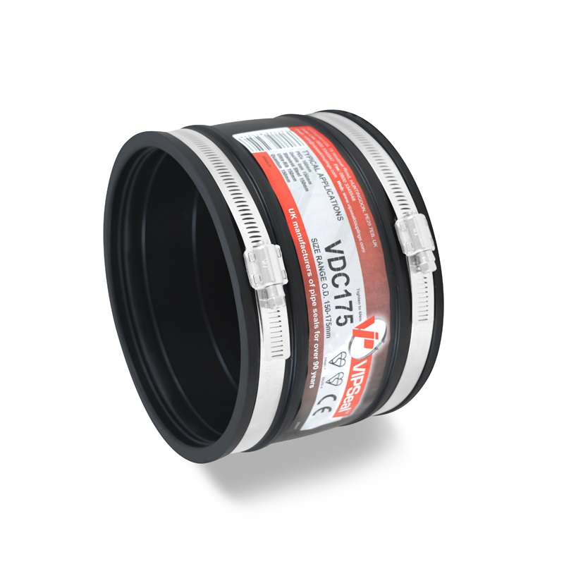 VIPSeal Rubber Flexible Drain Coupling 150175mm Drainage Superstore®