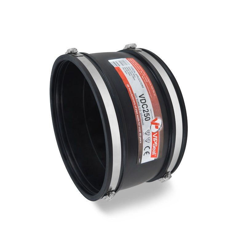 VIPSeal Rubber Flexible Drain Coupling 225250mm Drainage Superstore®