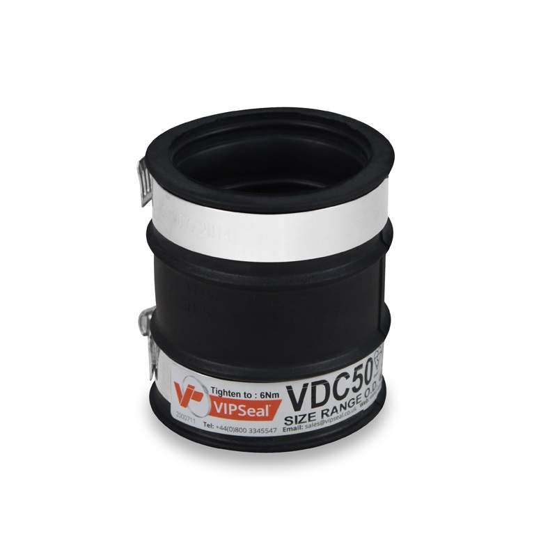 Vipseal Rubber Flexible Drain Coupling 40-50Mm Epdm