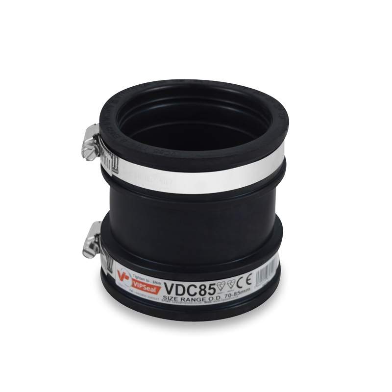 Vipseal Rubber Flexible Drain Coupling 70-85Mm Epdm