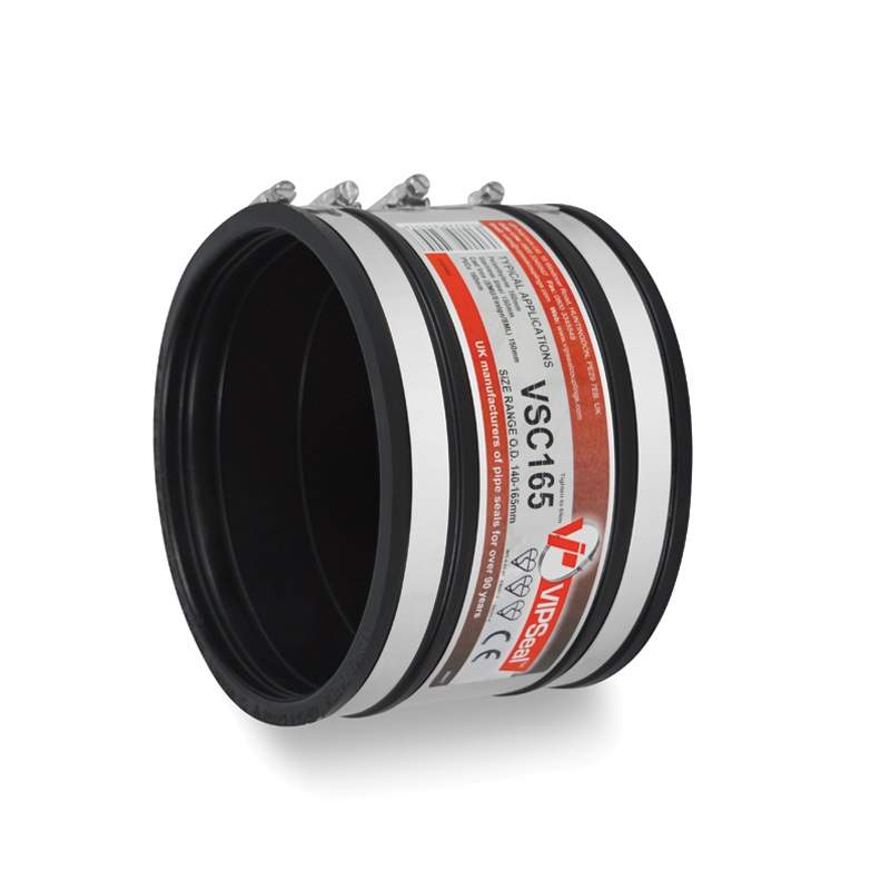Vipseal Rubber Flexible Standard Drainage Coupling 140-165Mm Epdm