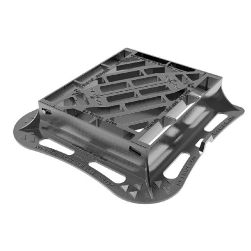 Wrekin Highways Ductile Iron Group 4 Gully Grate 580mm x 580mm x 150mm ...