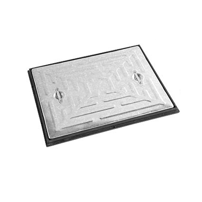Wrekin C211K/060045P Pedestrian Manhole Cover and Frame  600mm x 450mm - 2.5 Tonne