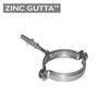 Metal Gutta Zinc Round 80mm Downpipe Clip