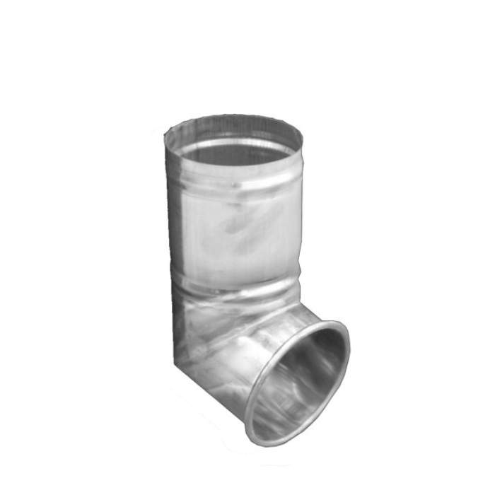 Metal Gutta Silver Zinc Round 80Mm Downpipe Shoe