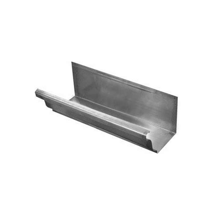 Metal Gutta Silver Zinc 152Mm Ogee Gutter - 2.4M