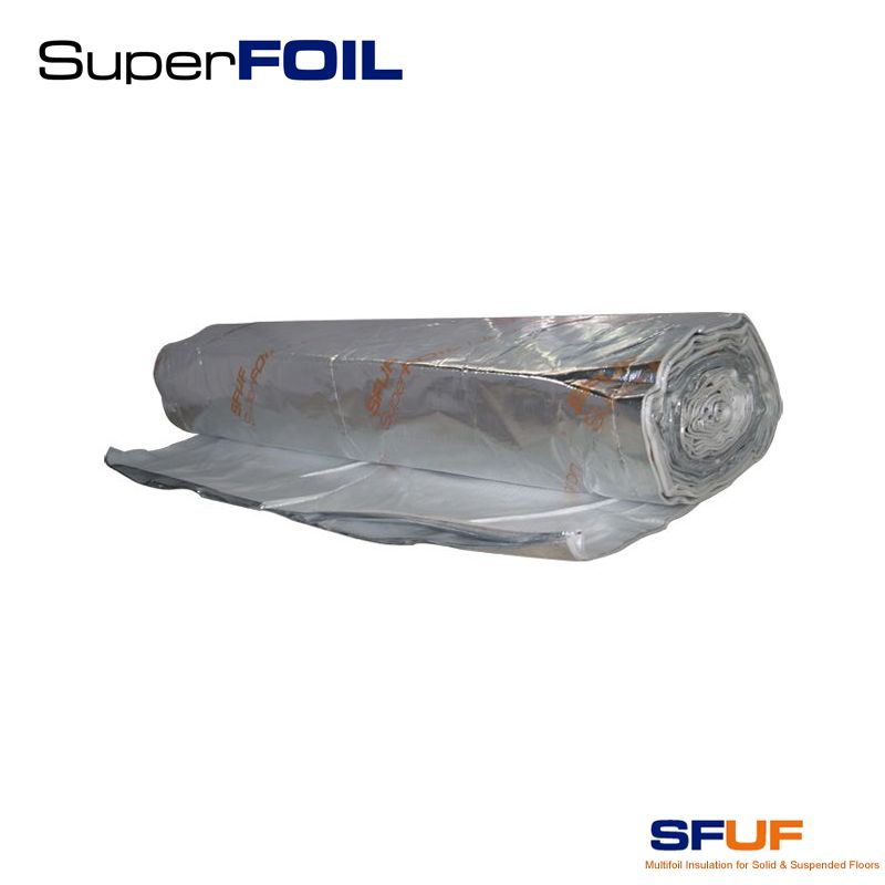 Underfloor Foil Insulation SFUF by SuperFOIL - 1.5m x 12.5m Roll