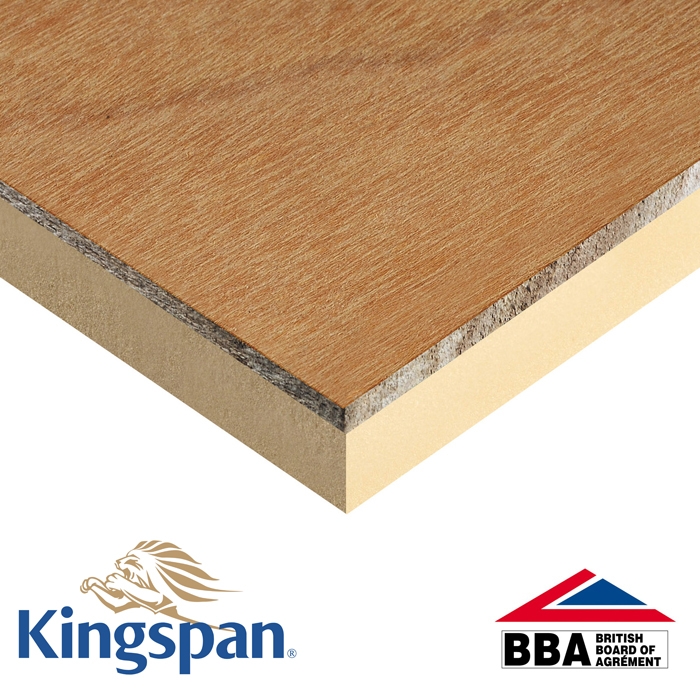 Kingspan TR31 126mm (120mm Insulation + 6mm Ply) - 25.92m2 Pack