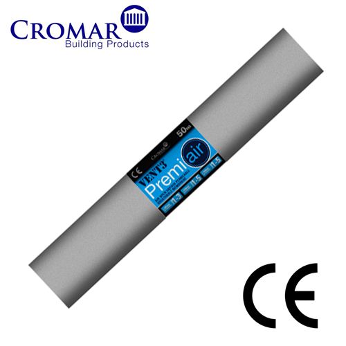 Air Open Breather Membrane Felt Cromar Vent 3 PremiAir - 50m x 1m Roll