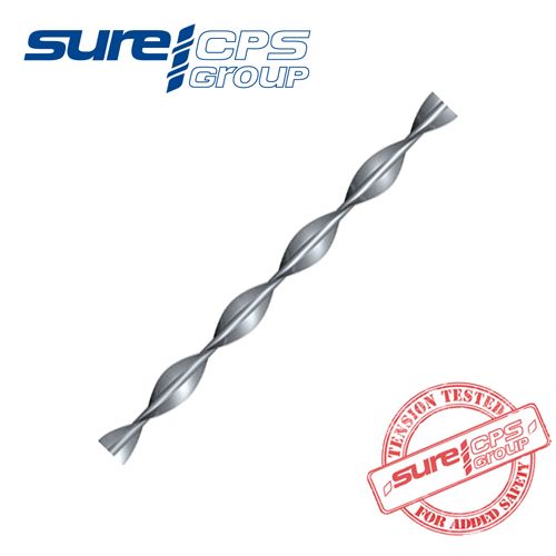 SureTwist Bar Helical Fixing Stainless Steel TC 1m x 9mm