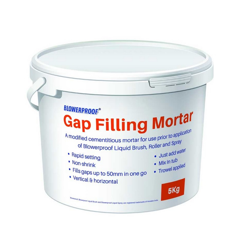 Blowerproof Gap Filling Mortar - 5kg