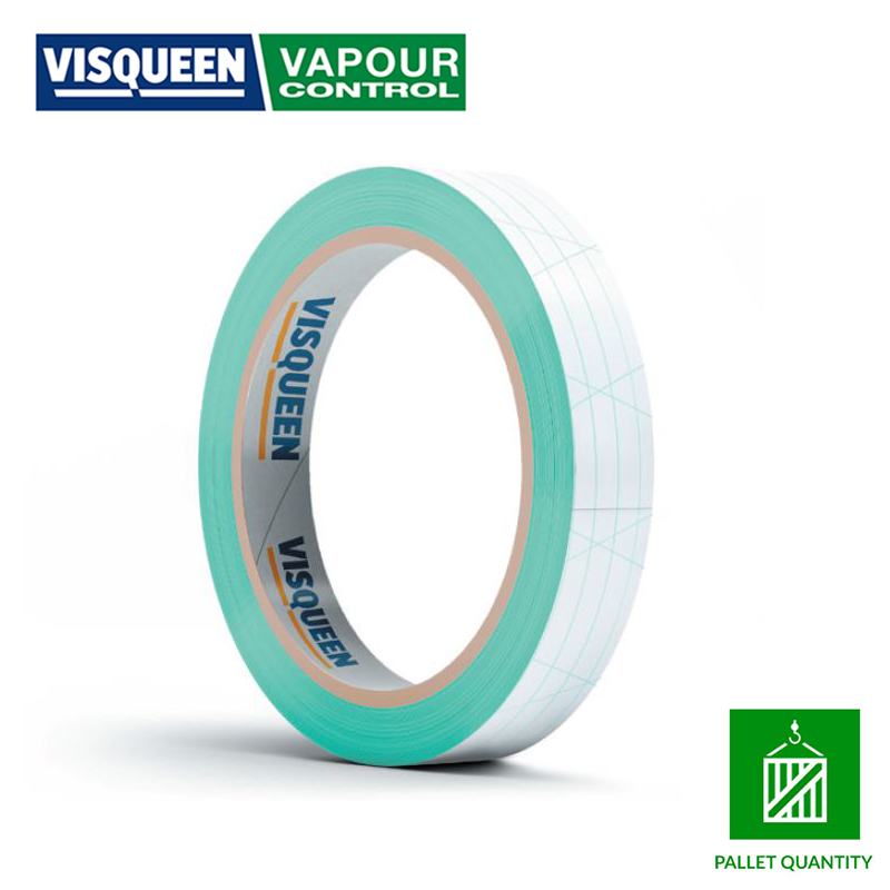 Visqueen Double Sided Vapour Tape 20mm x 50m Pallet of 1500