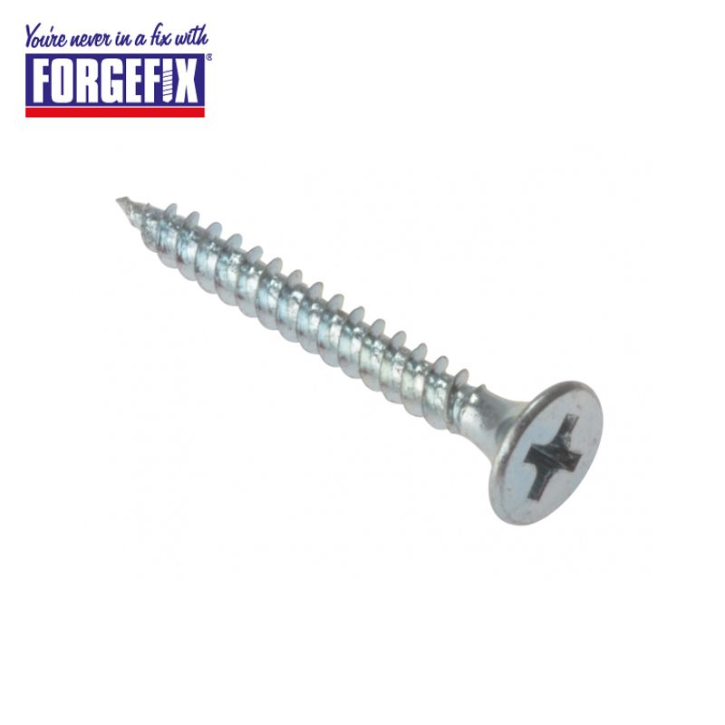 Drywall Zinc Plated Fine Thread Drywall Screws M3.5 x 32mm Box of