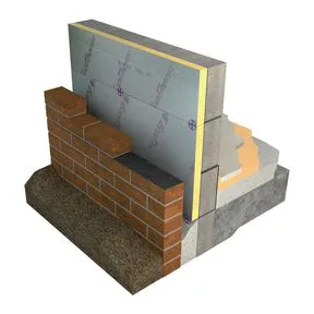EcoTherm Eco-Cavity Partial Fill Wall Insulation 50 x 1200 x 450mm -10 Boards per 5.4m2 Pk