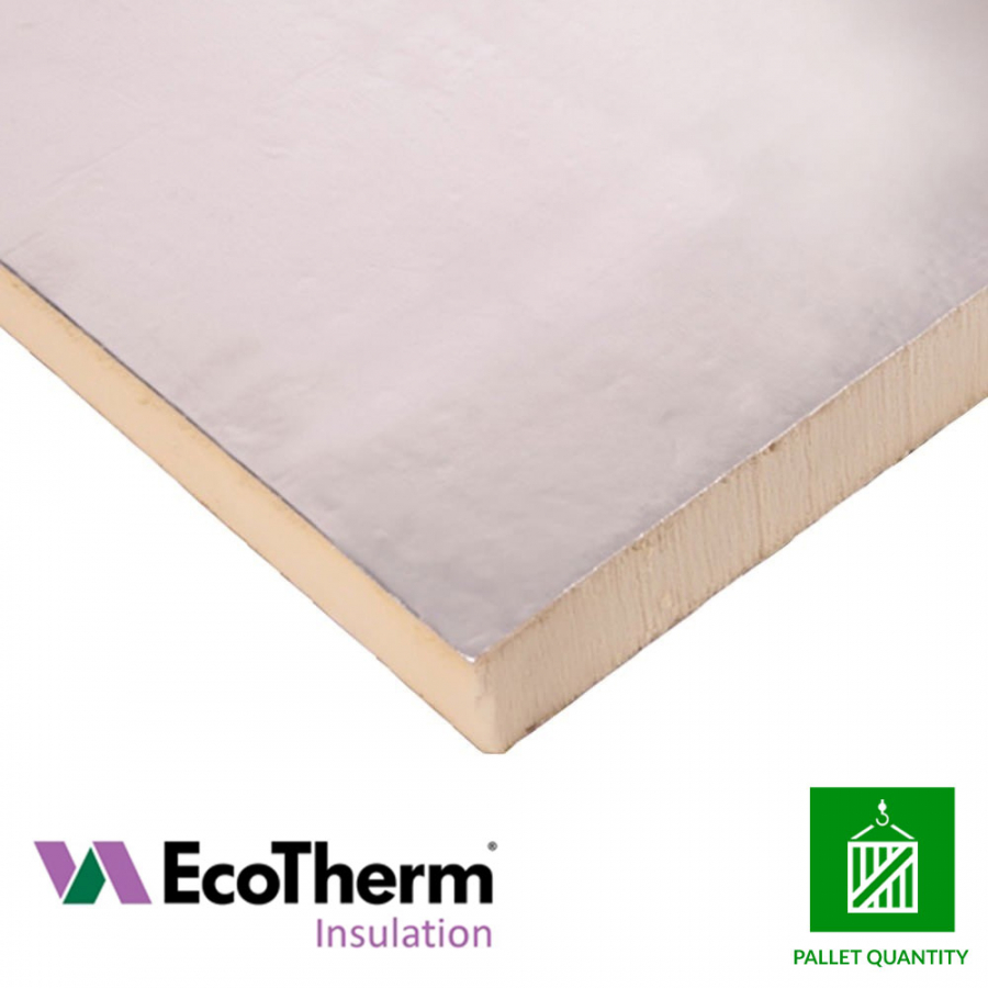 EcoTherm EcoCavity 90mm Rigid PIR Full Fill Wall Insulation Board 60
