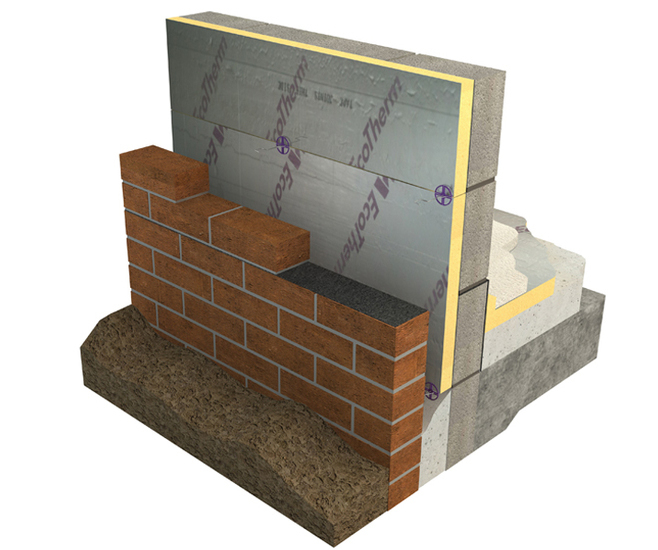 EcoTherm EcoCavity 70mm Rigid PIR Partial Fill Wall Insulation 75