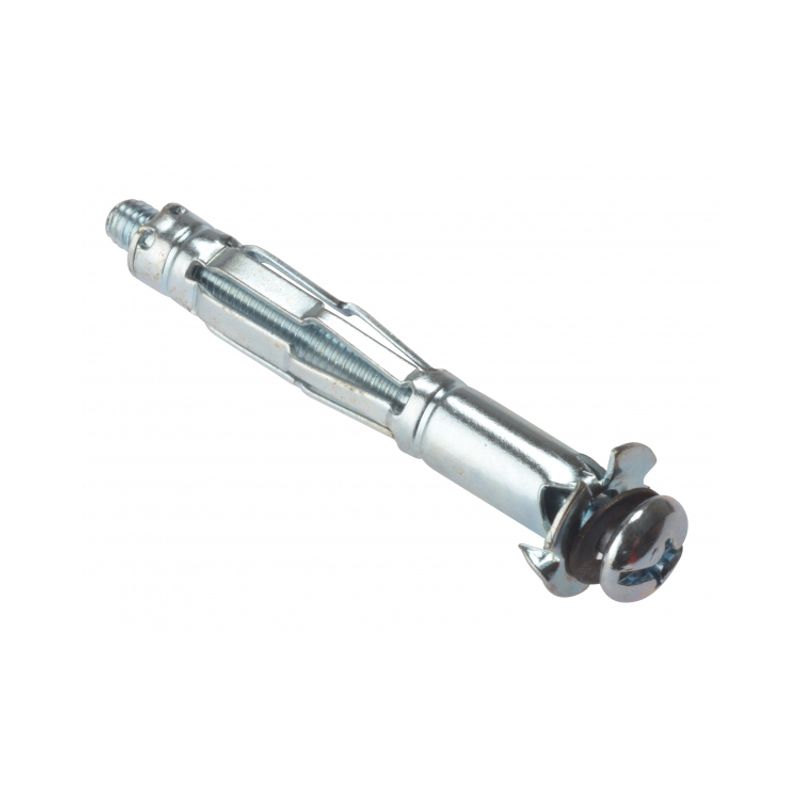 Zinc Plated Metal Cavity Wall Anchor M6 x 37mm Pack of 100