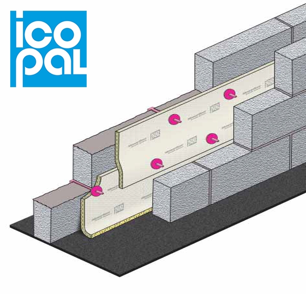 Monarfloor Bridgestop System Kit by Icopal - 500mm x 3mm x 8m